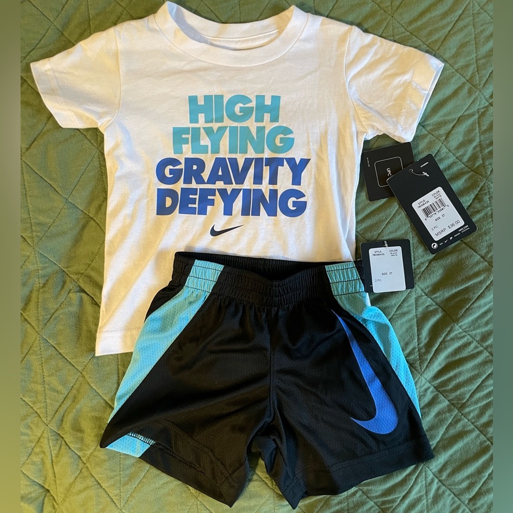 NWT Toddler/Kids Nike Athletic Matching Set- size 2T